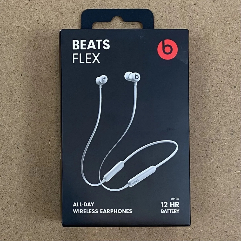 NIB Beats by Dr. Dre - Beats Flex Wireless Earphones Earbuds Smoke Gray